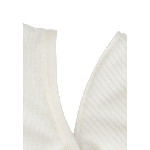 Gigoteuse avec manches amovibles 70cm Velvet rib - Ivory - JOLLEIN