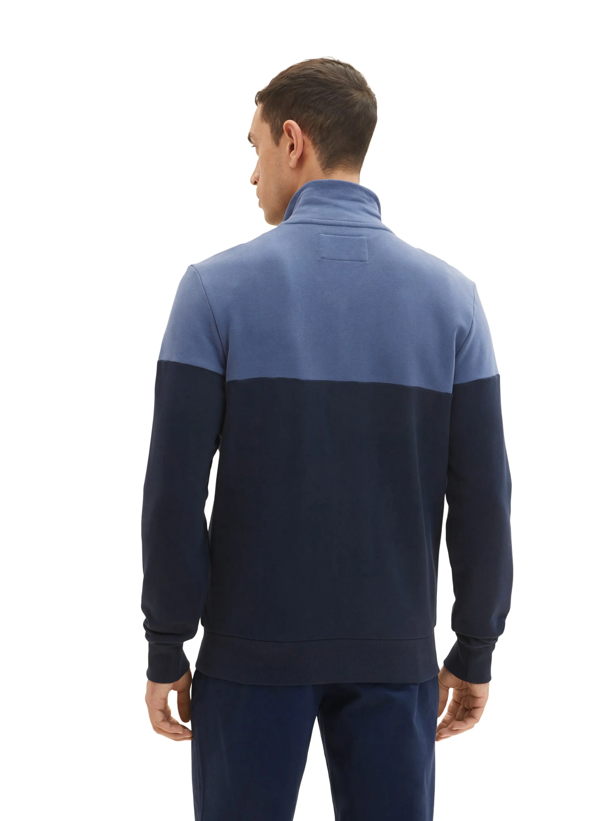 Herren Sweatjacke im Colorblocking