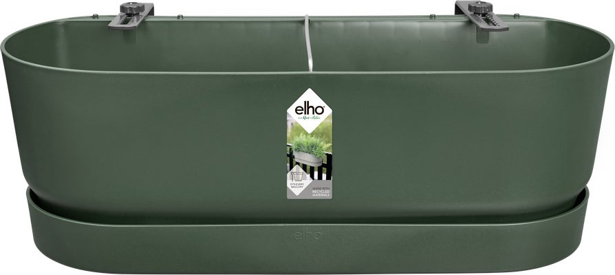 Elho balkonbak Greenville groen 52 x 21,2 x 19,4 cm