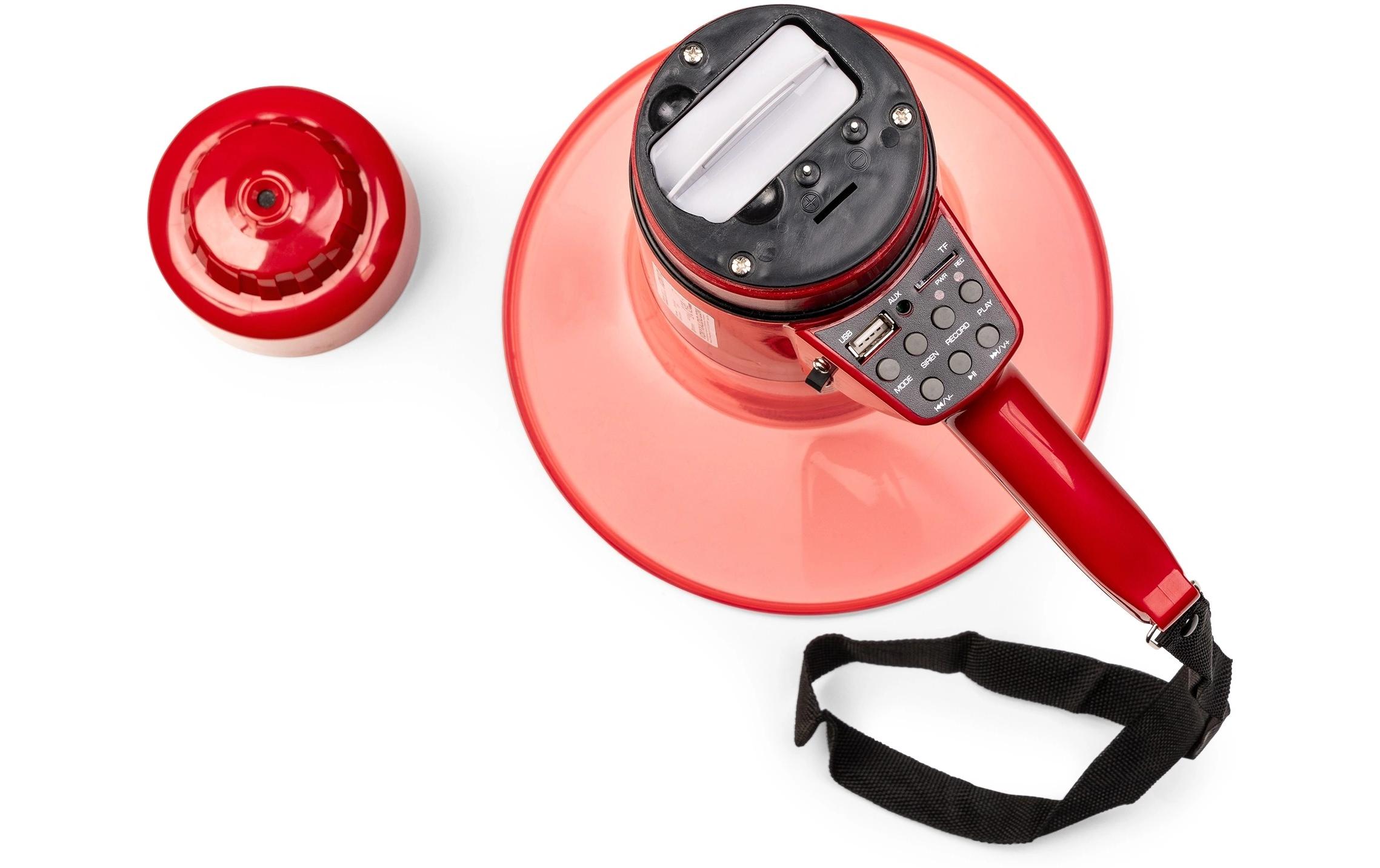 Megaphon MEG050Megaphon mit 50W Leistung und LED Licht