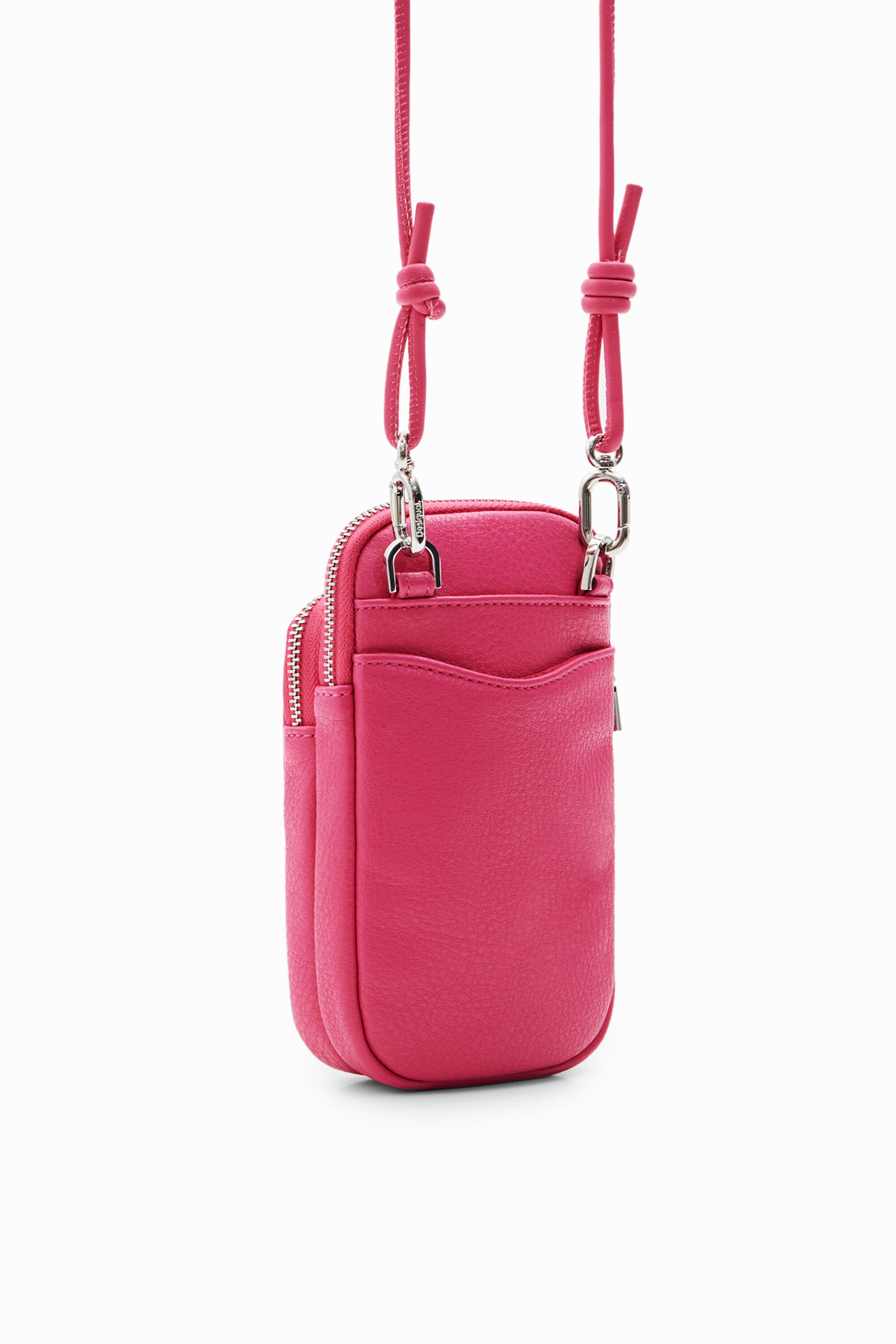 Étui de téléphone portable porte-monnaie effet cuir