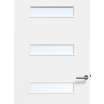 Arne & Bodil binnendeur ABD16 blank glas - wit afgelakt