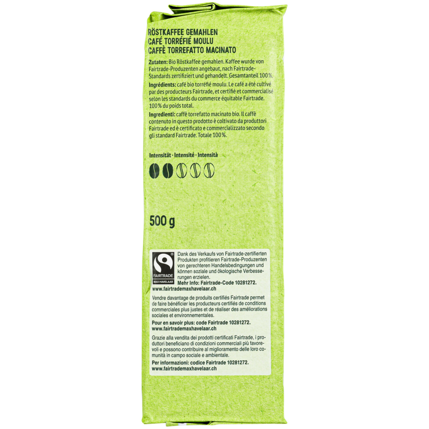 Bio 365 Havelaar Crema gemahlen