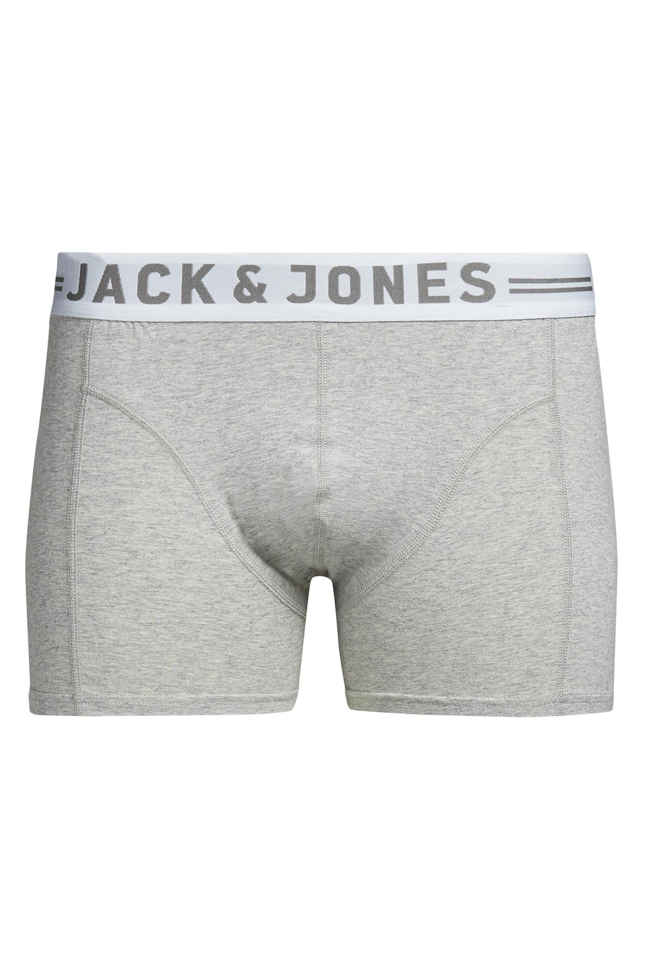 Cuecas boxer com logotipo contrastante