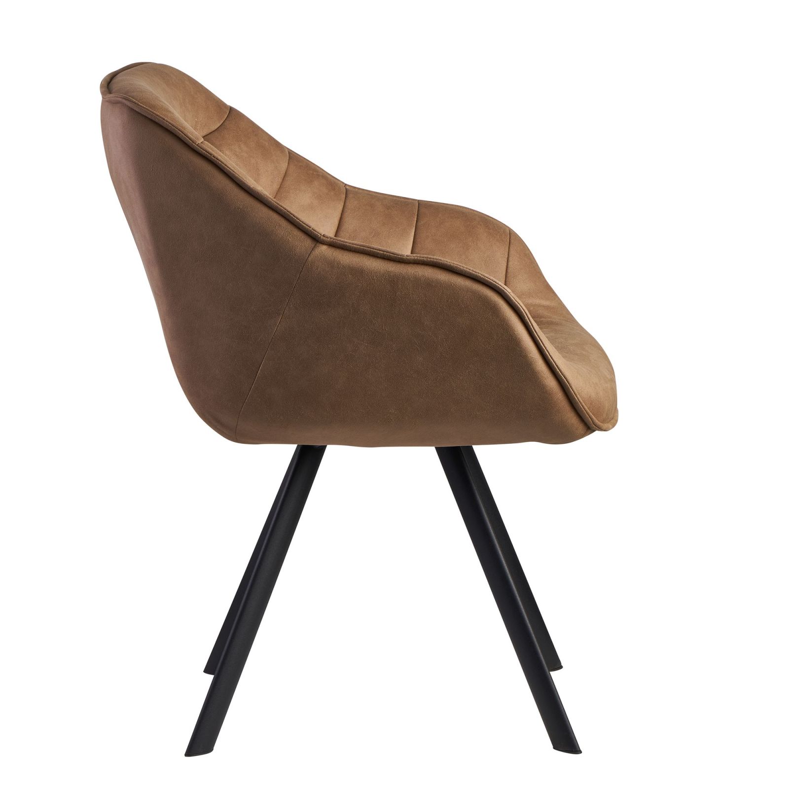 Esszimmerstuhl - beige - Stoff - gepolstert