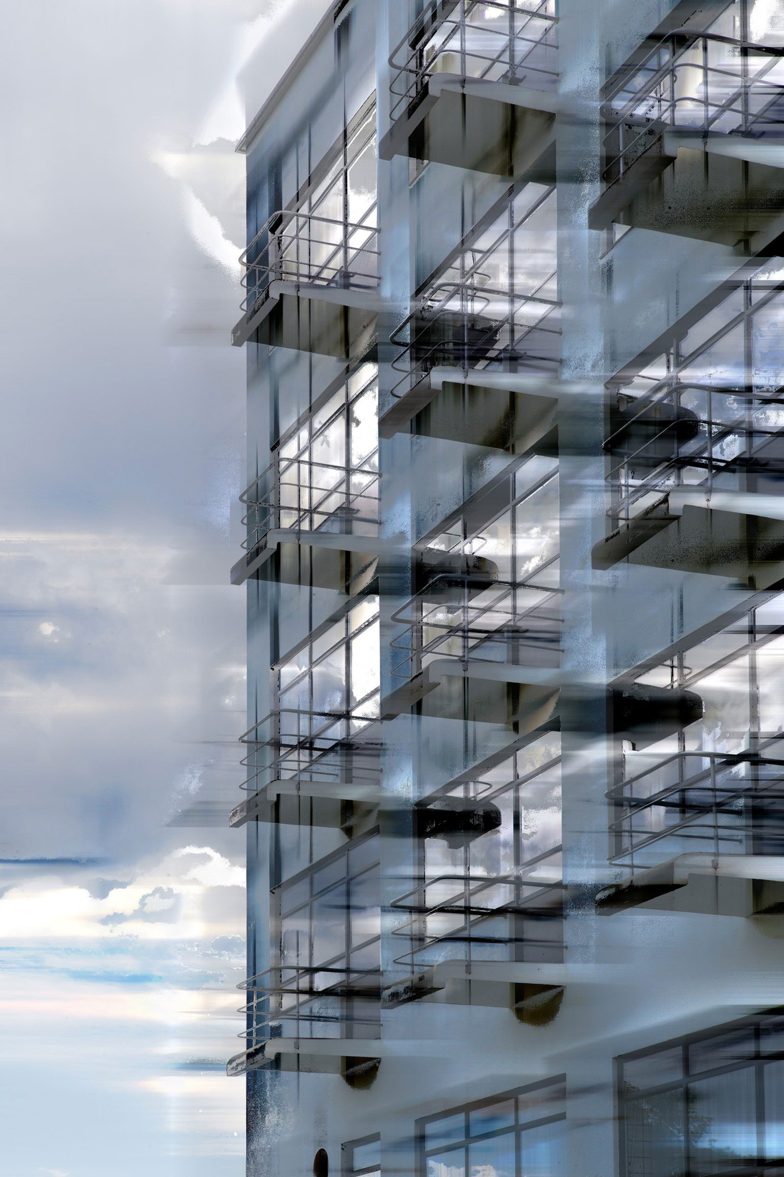Bauhaus Dessau IV by Sabine Wild - Limited Edition. Edition of: 150. Signed.