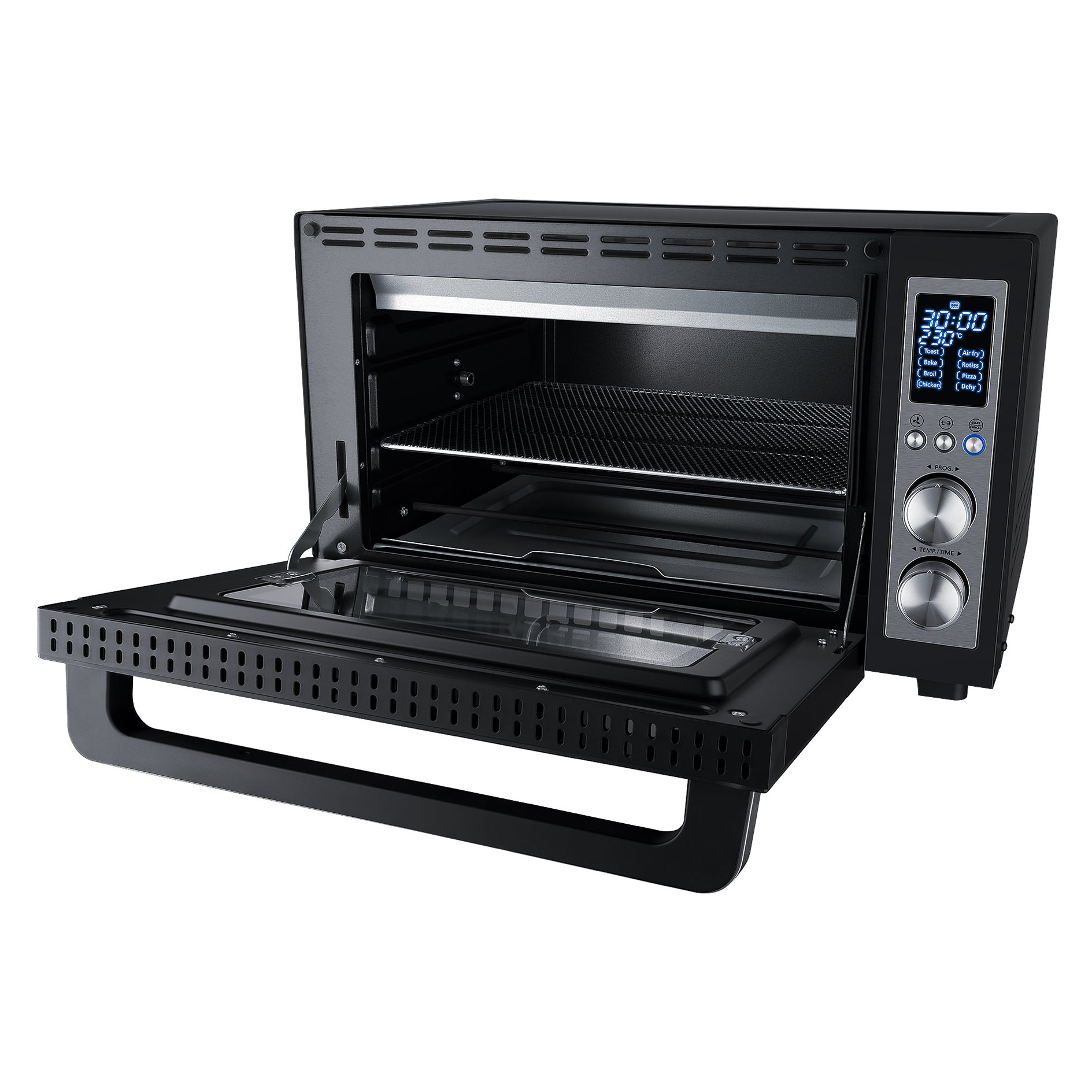 STEBA Digitaler Air Fry Grillbackofen KB E300 - schwarz - 1500 Watt