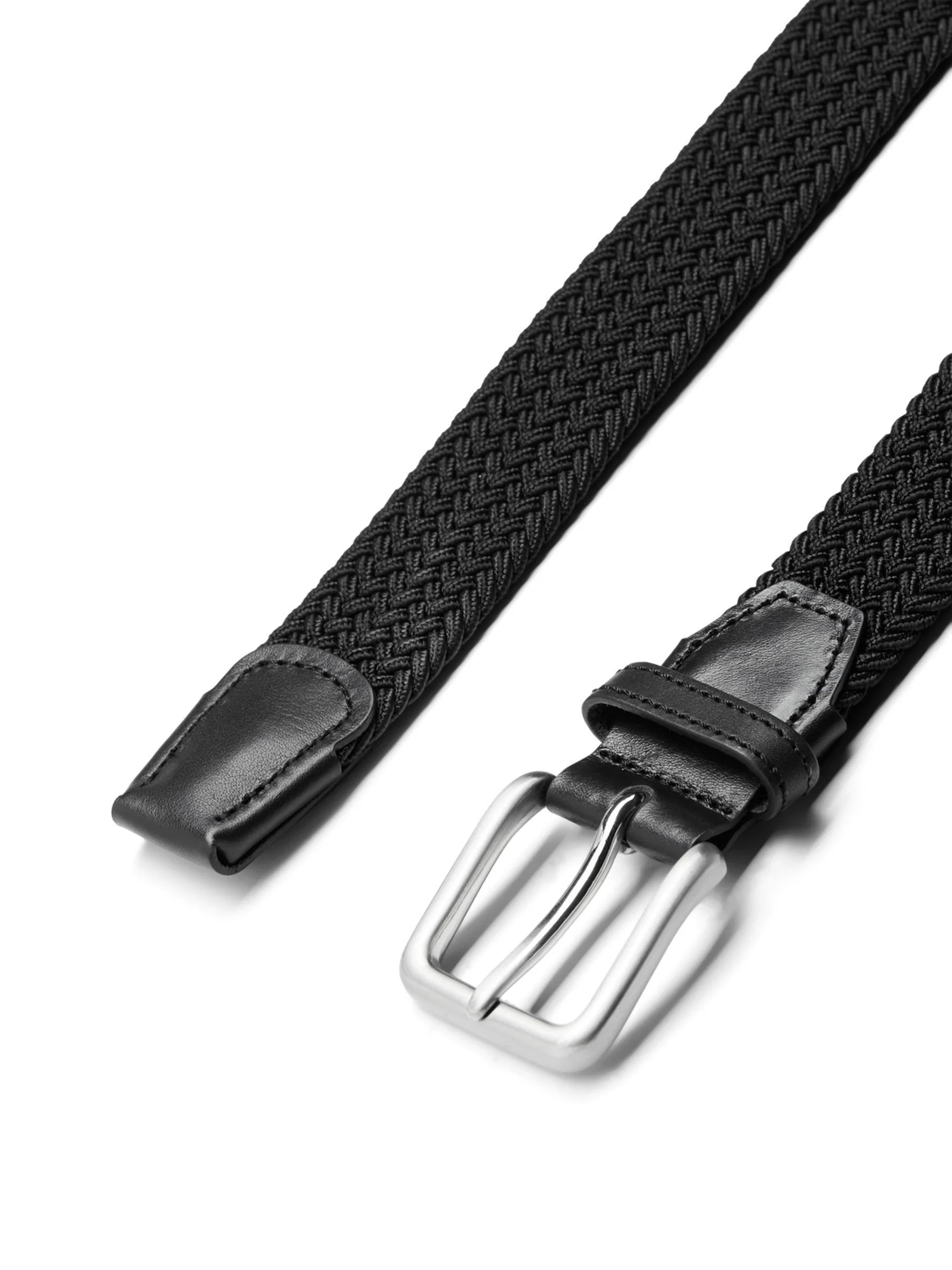 Zwart - JACK & JONES Woven Belt