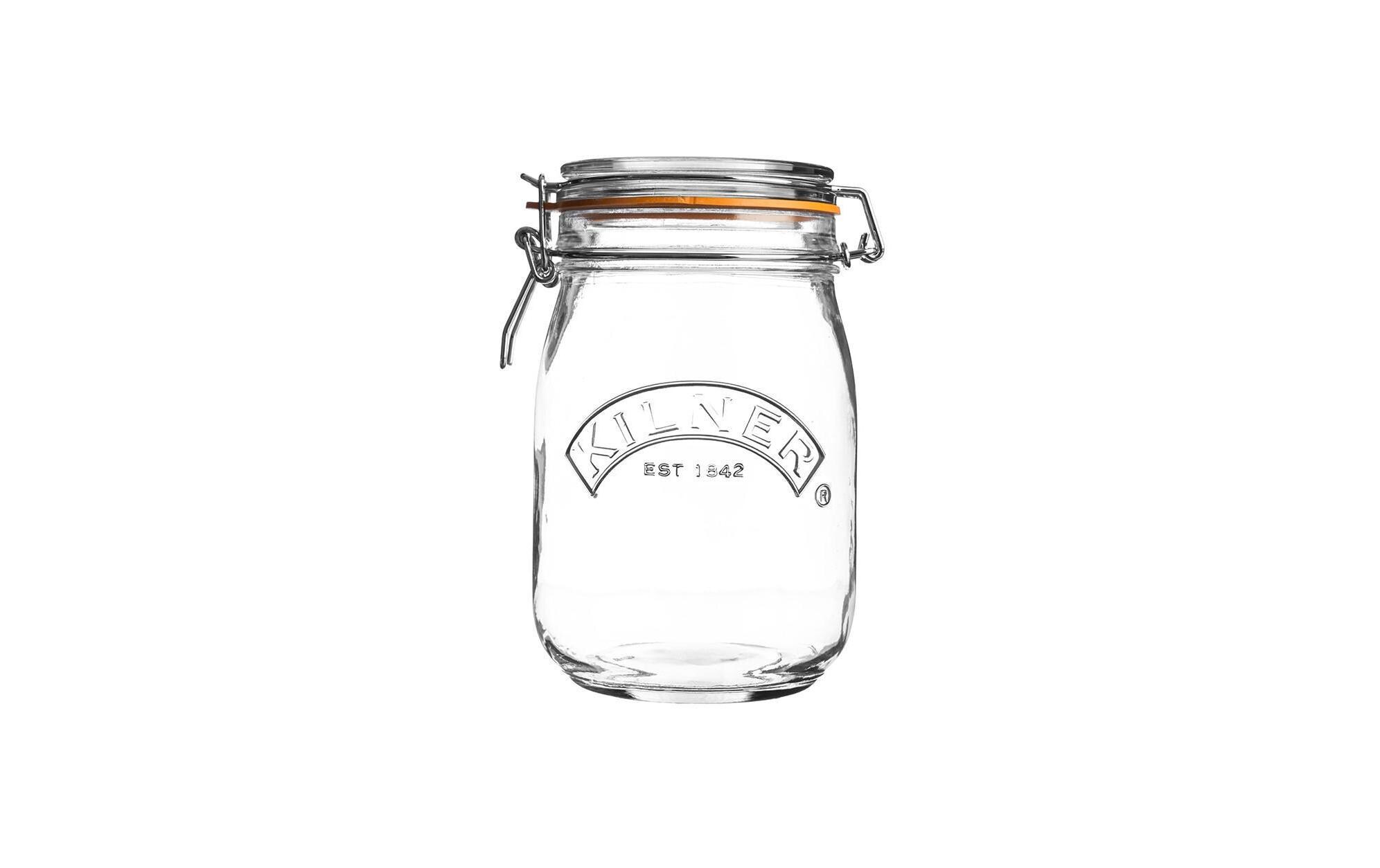 Einmachglas rund 1000 ml, 1 StückEinmachglas, transparent