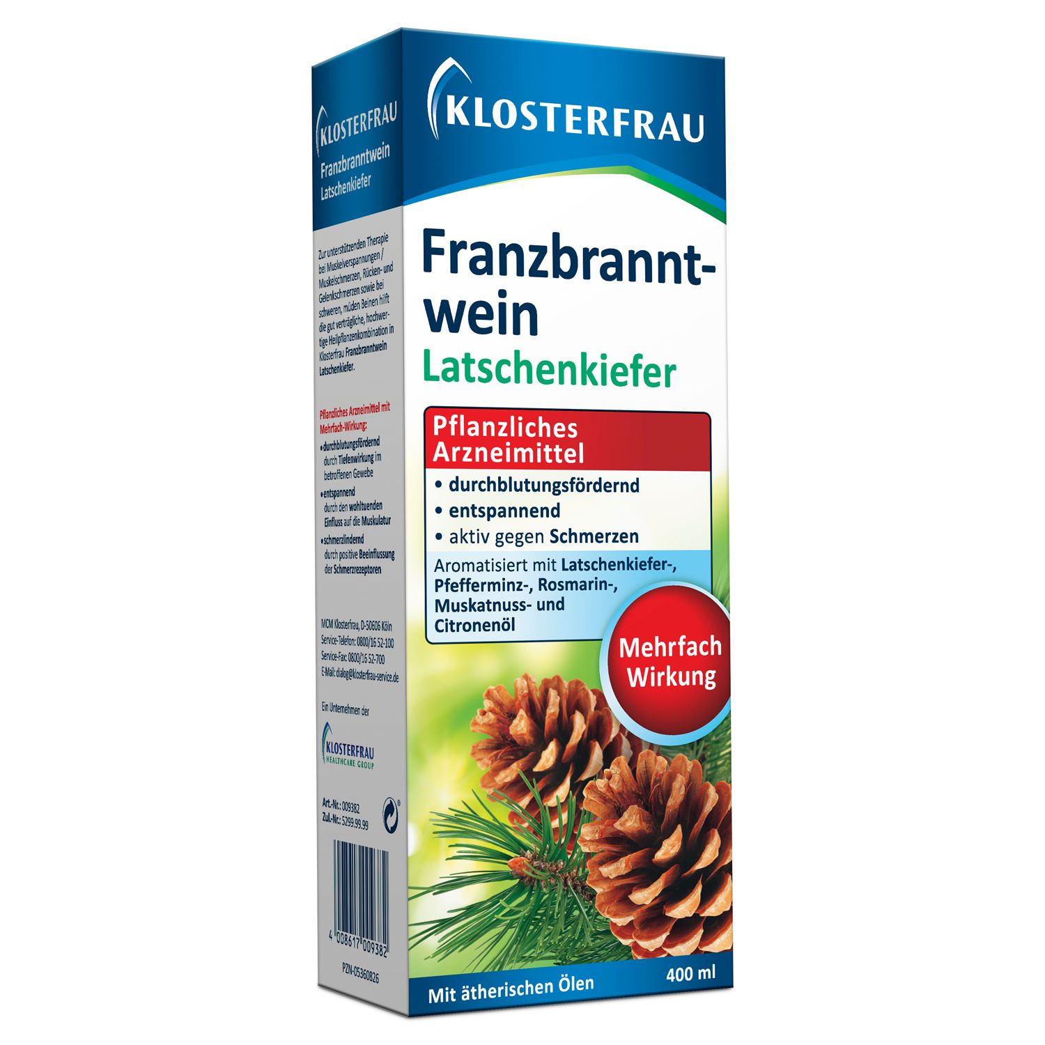 KLOSTERFRAU Mobilind Franzbranntwein Latschenkiefer