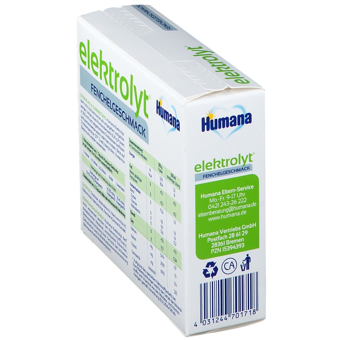 HUMANA Elektrolyt Fenchel