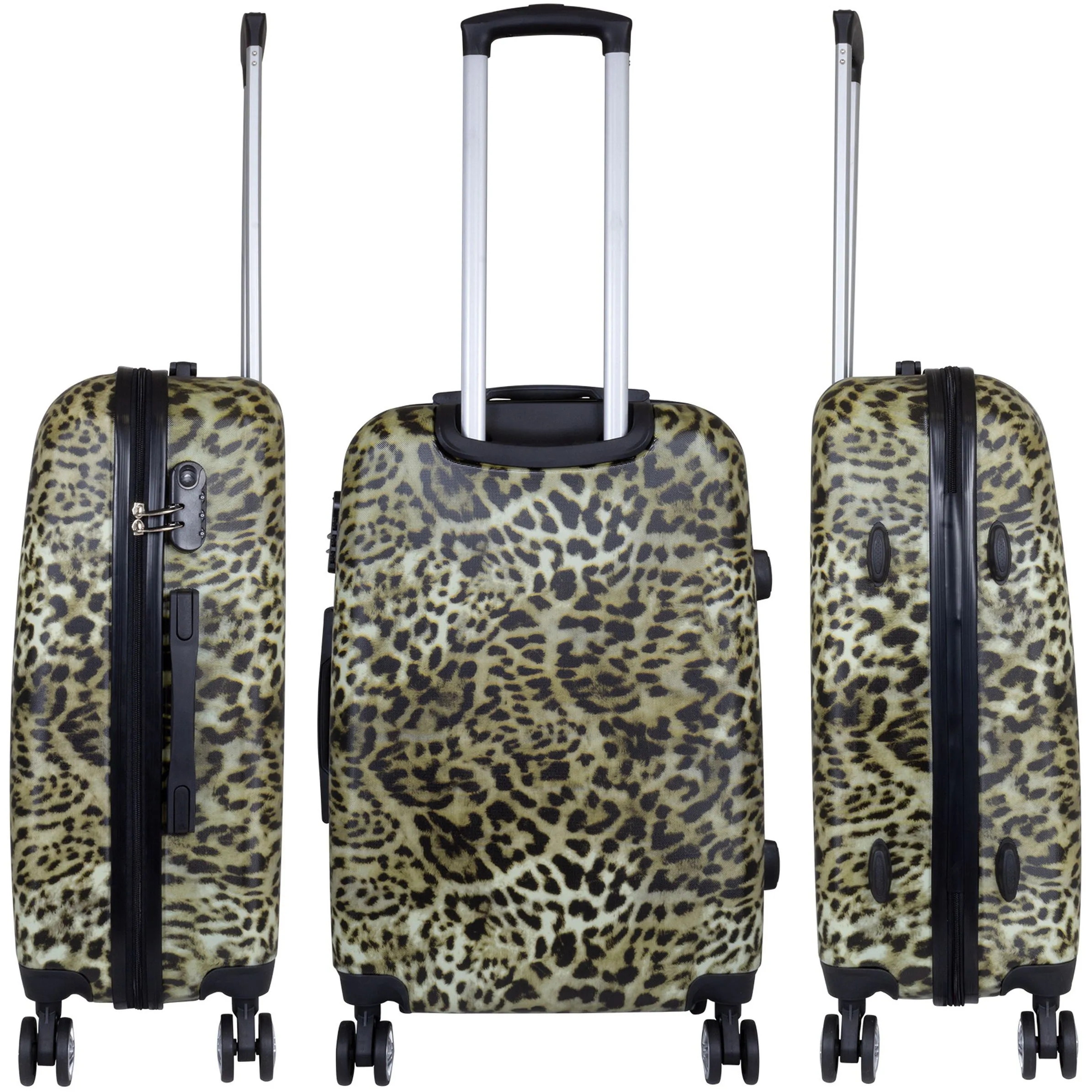Koffer Leopard in Größe L 76x51x30cm