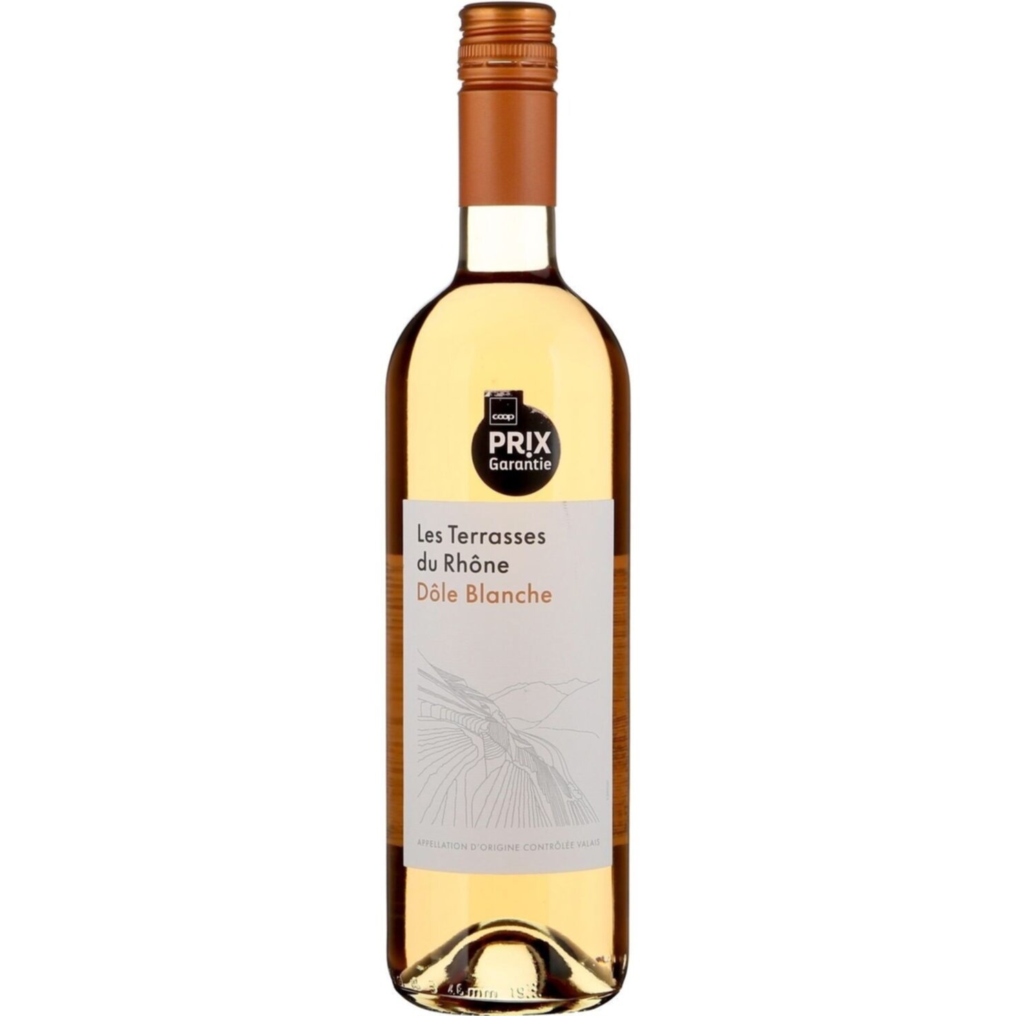 Prix Garantie Valais AOC Dôle Blanche les Terrasses du Rhône -75cl