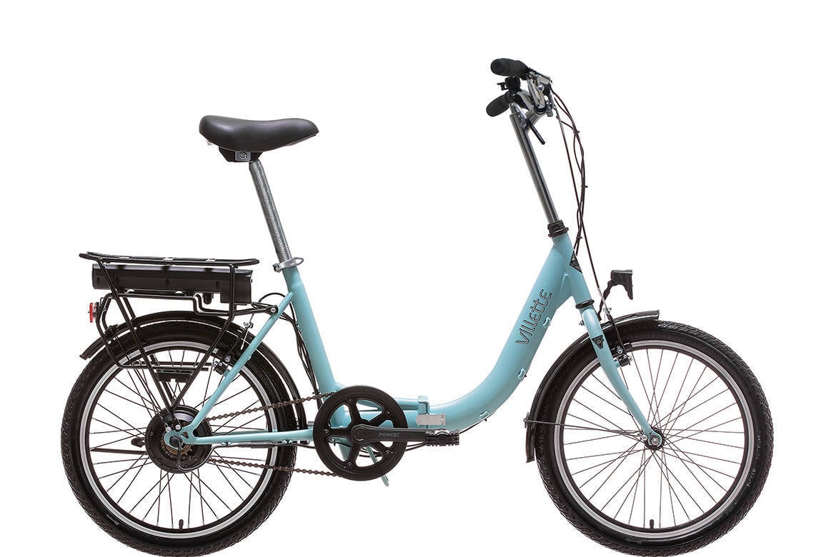 Villette le Balade, elektrische vouwfiets, 1 speed, blauw
