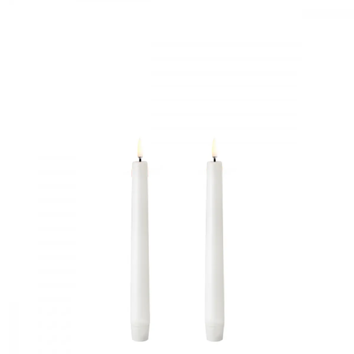 Lot de Chandelles LED 2.3x20cm