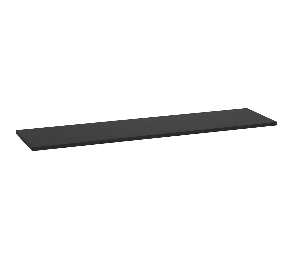 Fontana Versus toppaneel 180cm zwart mat