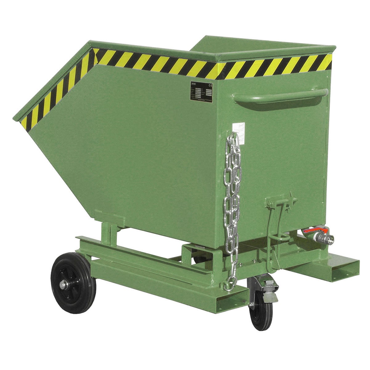 Bauer chipwagen SKW-ET 400, geschilderd, resedagroen