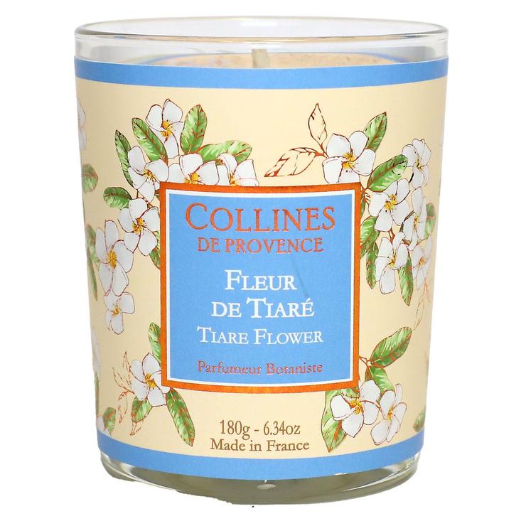 Bougie parfumée Fleur de Tiaré 180g