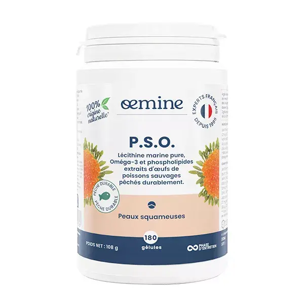 Oemine PSO Manutenção da Pele Normal 180 cápsulas
