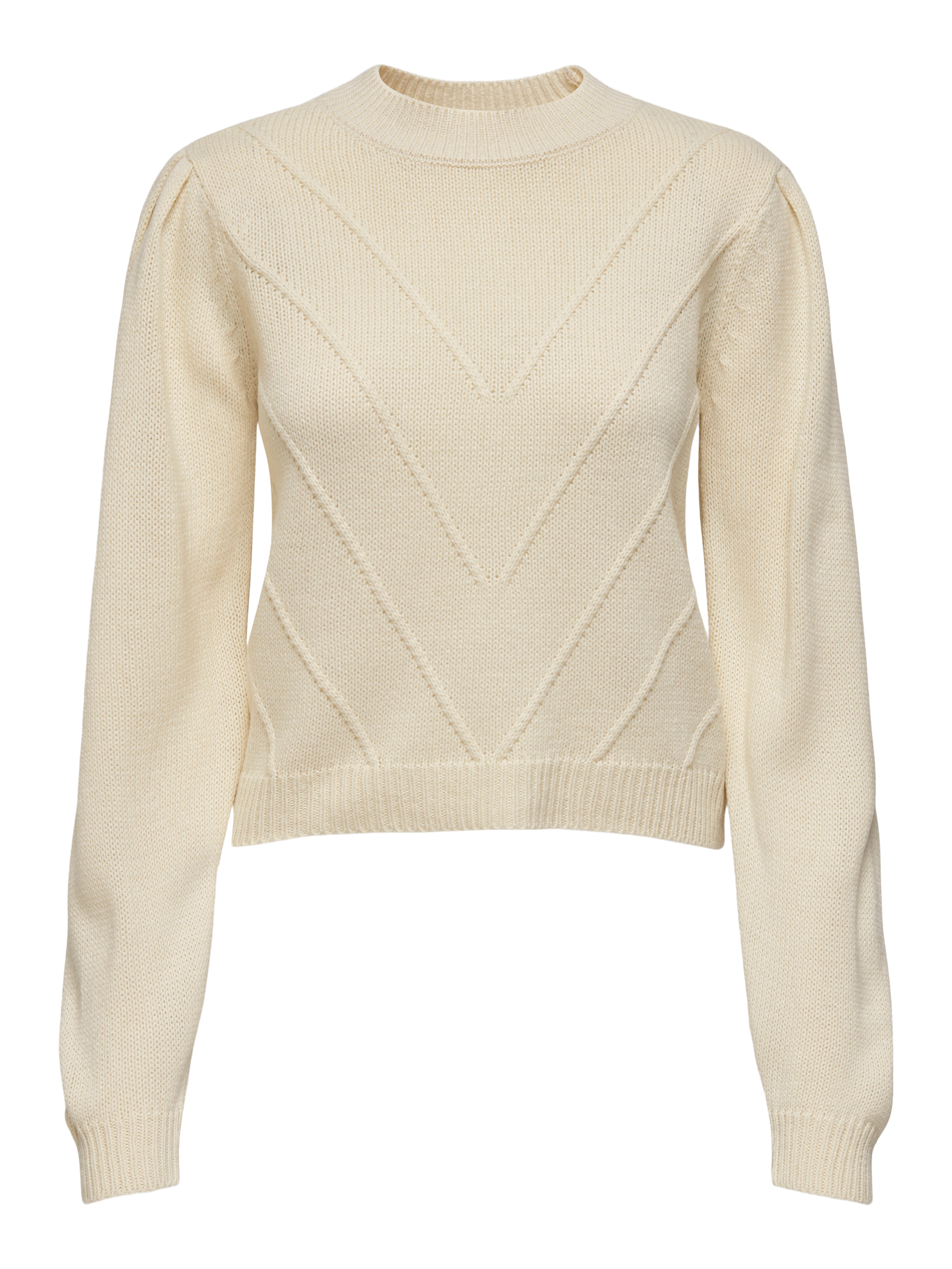 JDYCIKKA Strickpullover Eggnog