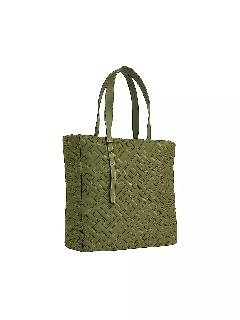 TOMMY HILFIGER Tasche - Shopper TH SOFT olive