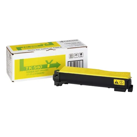 Kyocera TK-540Y Toner yellow, ca. 4000 Seiten