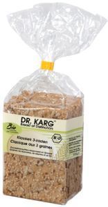 Dr Karg Knackebrod klassiek 3 zaden 200g
