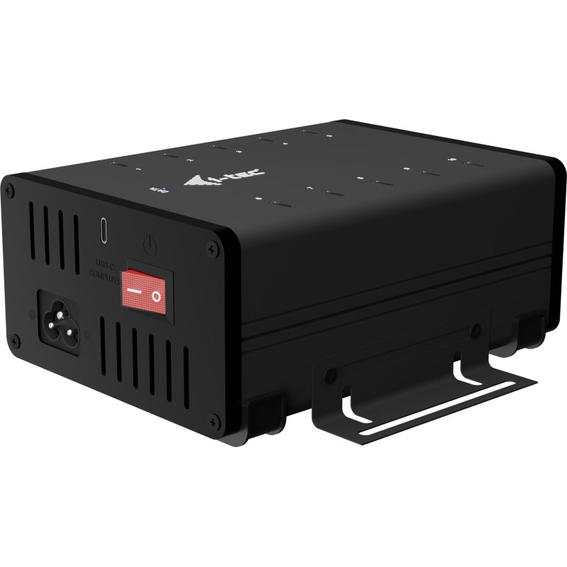 i-tec USB-C/USB-A Metal Charging + data HUB, 15W per port, 10x USB-C