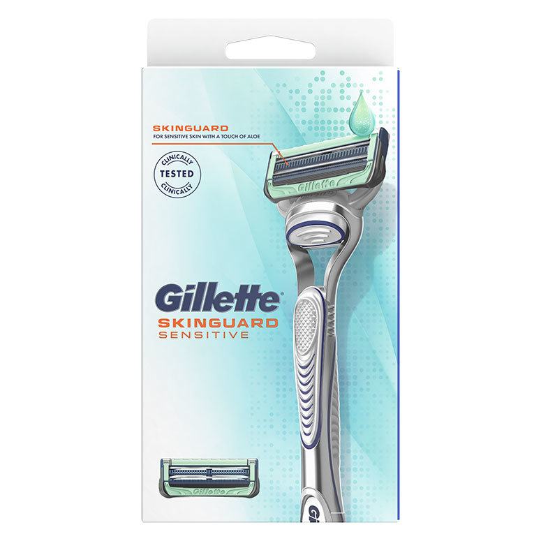 Gillette SkinGuard Sensitive Razor Aloe 2 Blades