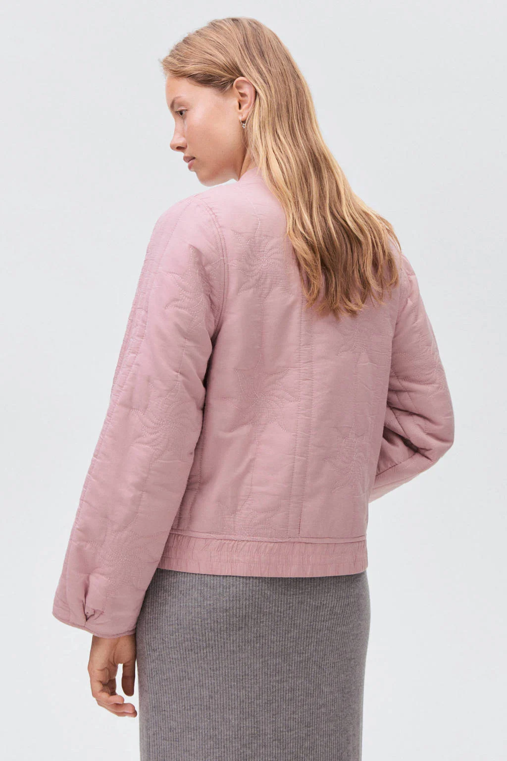 MANGO TEEN tussenjas roze