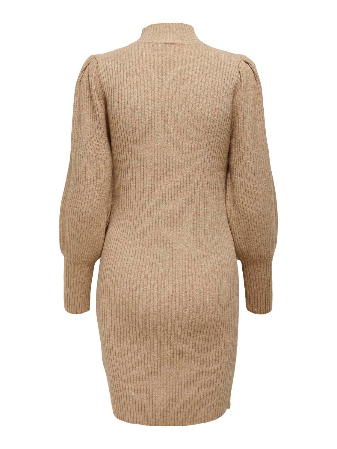 OLMKATIA Kurzes Kleid Toasted Coconut