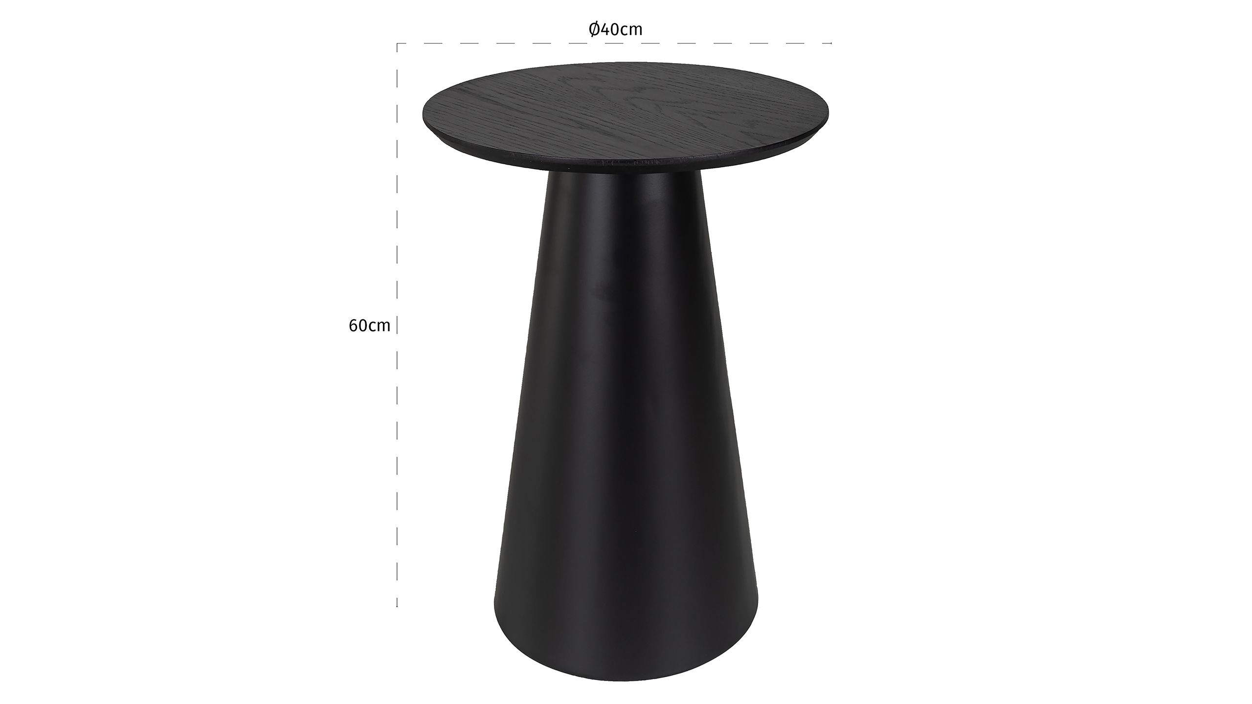 Bijzettafel 211208 Jazz ⌀40  x H60 cm