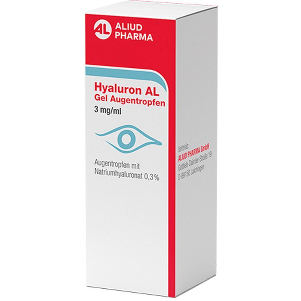 Hyaluron AL Gel Augentropfen 3 mg /ml bei sehr trockenen Augen