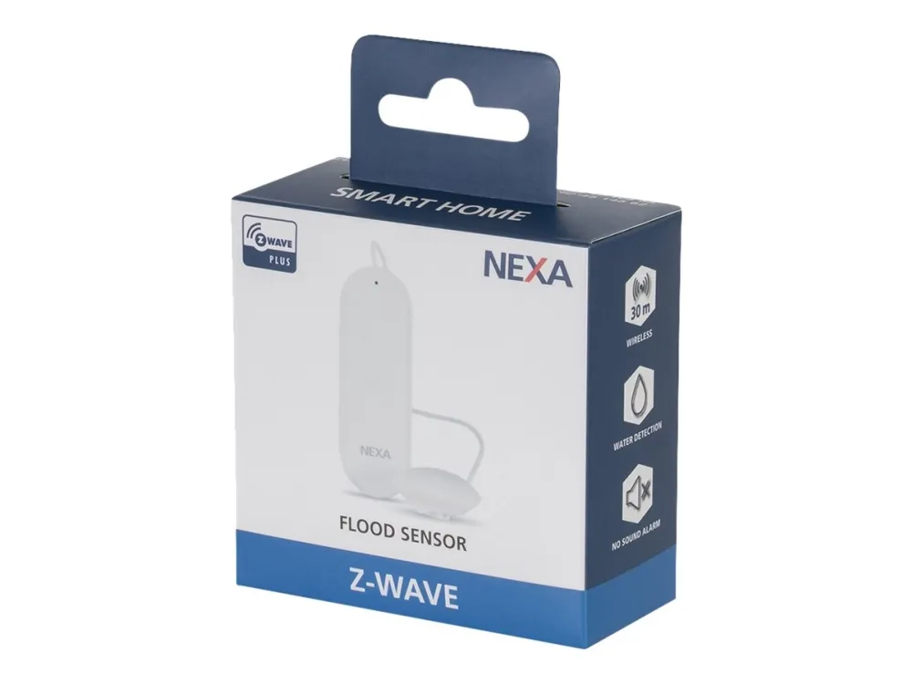 Nexa ZLS-101 - Vandlækssensor - trådløs - Z-Wave Plus - 868.42 MHz