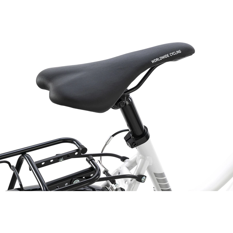 KS Cycling Trekkingrad Damen 28“ Canterbury 21 Gang weiß Tourenlenker weiß