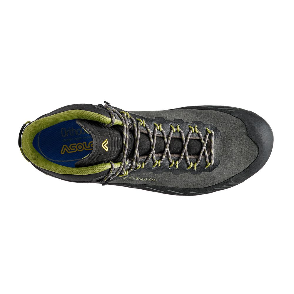 Asolo ELDO MID LTH GV - Chaussures approche Homme graph/green oasis