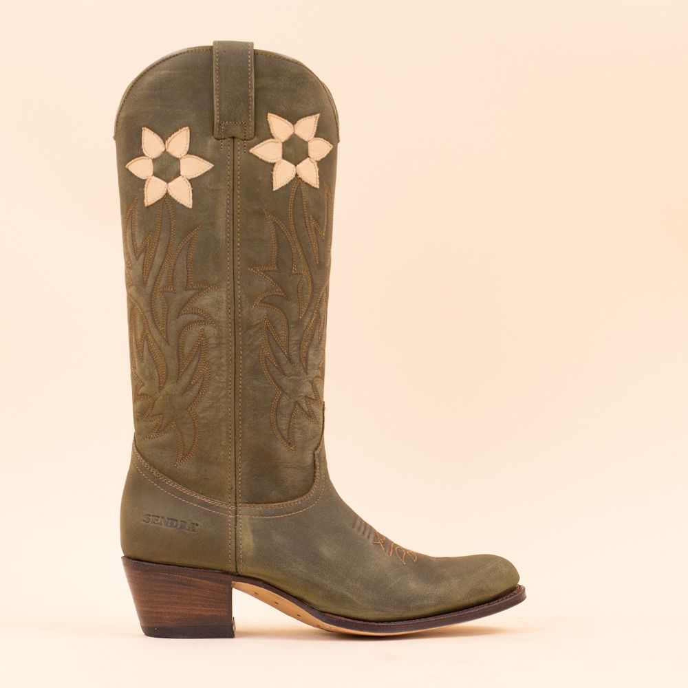 Sendra cowboyboots 18080 military