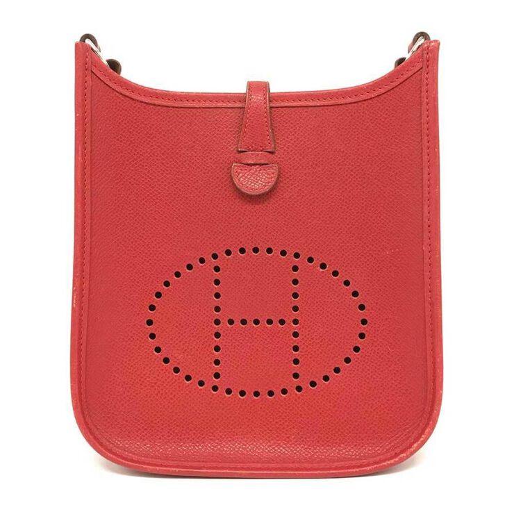 Hermès Vintage Hermès Evelyne Red