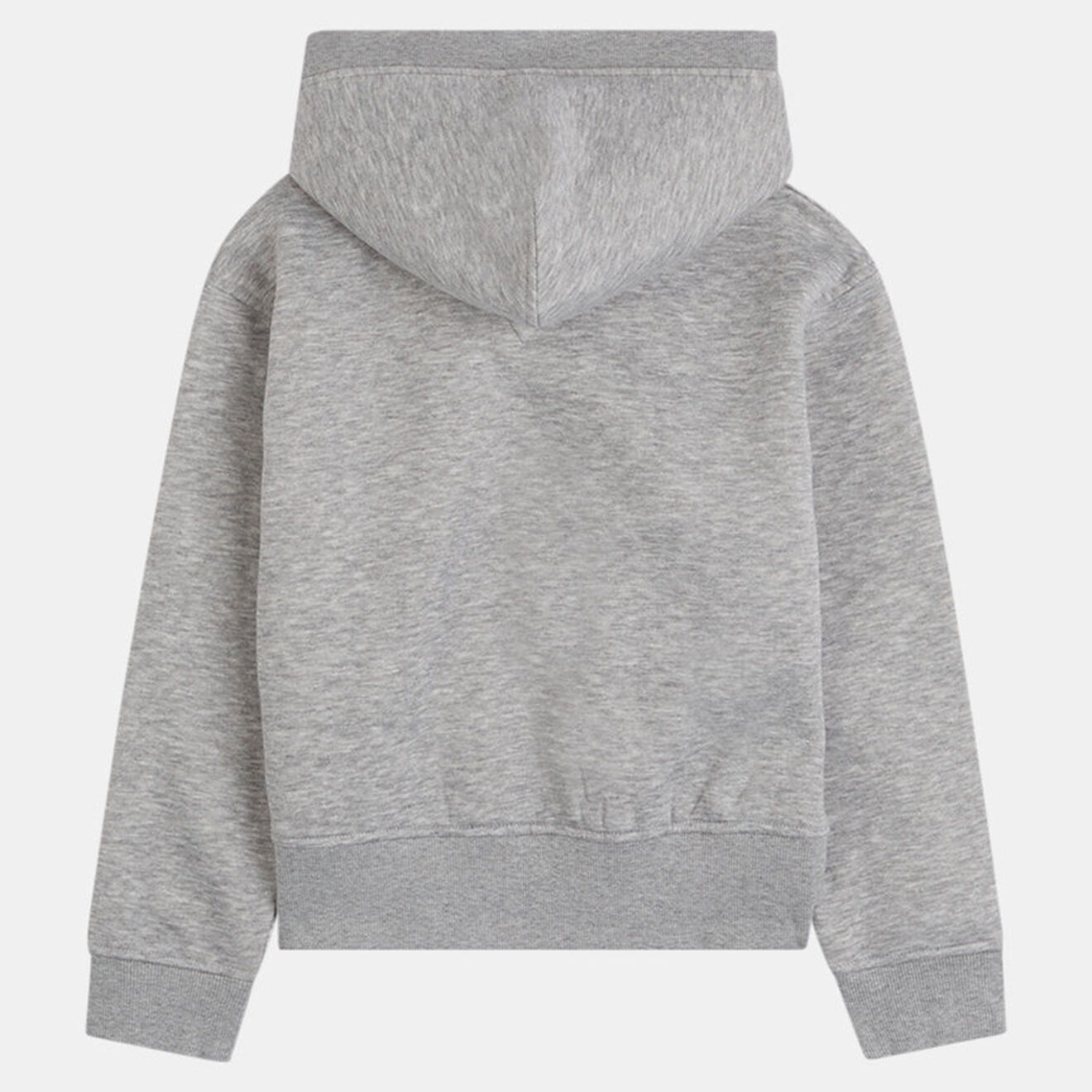 Tommy Hilfiger Sweat en matière recyclée à Capuche Logo coloré gris