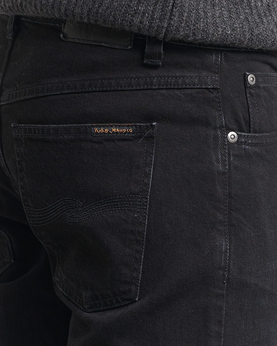 Nudie Jeans Solid Ollie Jeans Black Steel