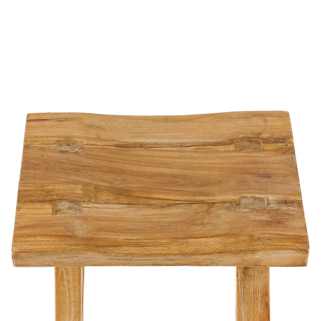 Bazar Bizar Tabouret Silla naturelle - 45x29x50 cm