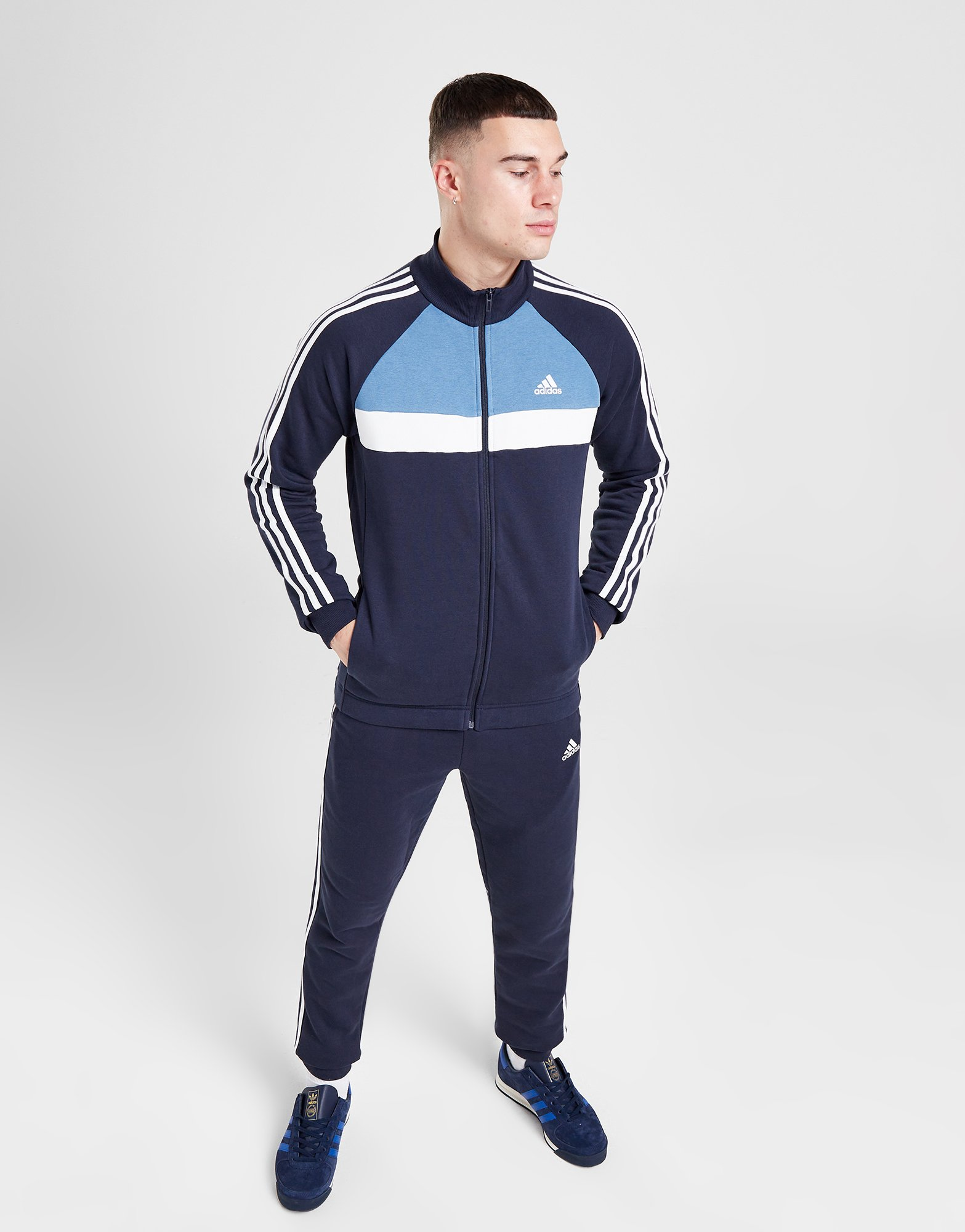 adidas Survêtement Badge of Sport Colour Block Fleece Homme