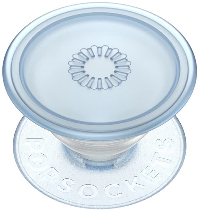 Popsockets PopGrip til mobiltelefon (Ice Blue)
