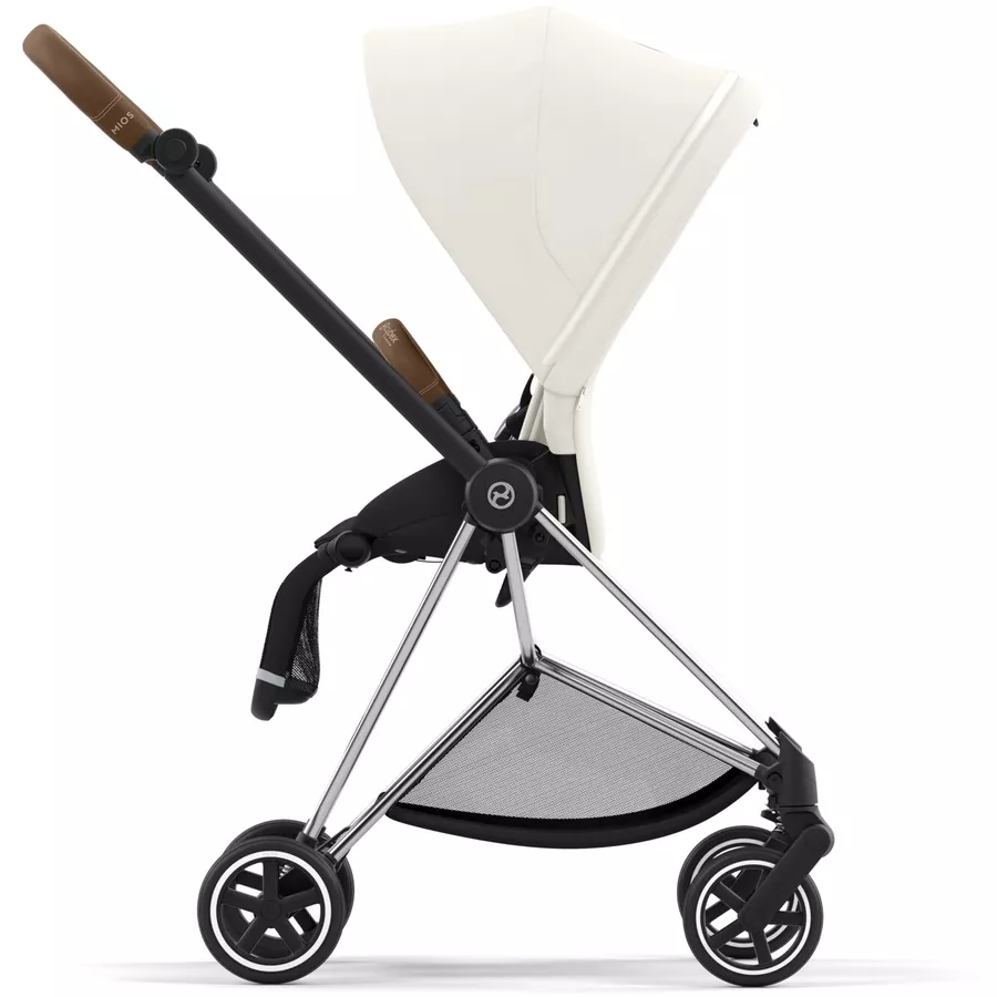 cybex PLATINUM Kombikinderwagen New Mios Chrome Brown Off White