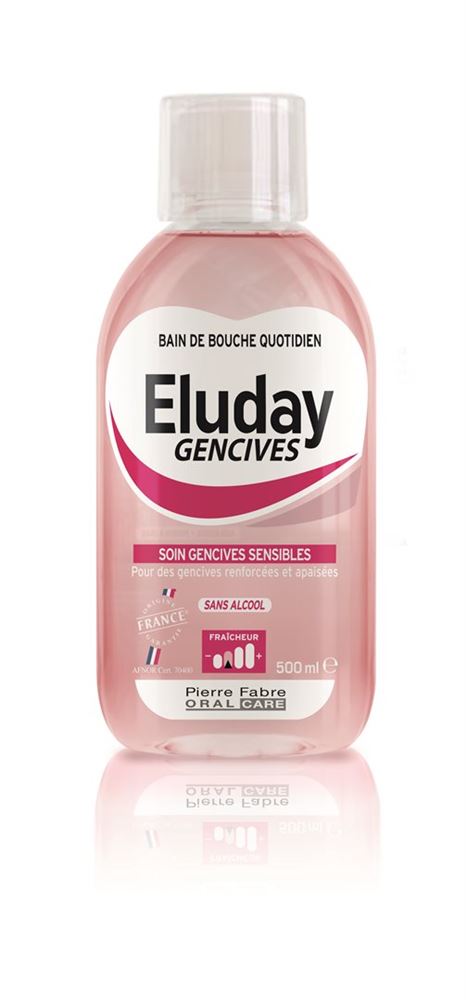ELUDAY Mundspüllösung Lös Zahnfleisch Fl 500 ml
