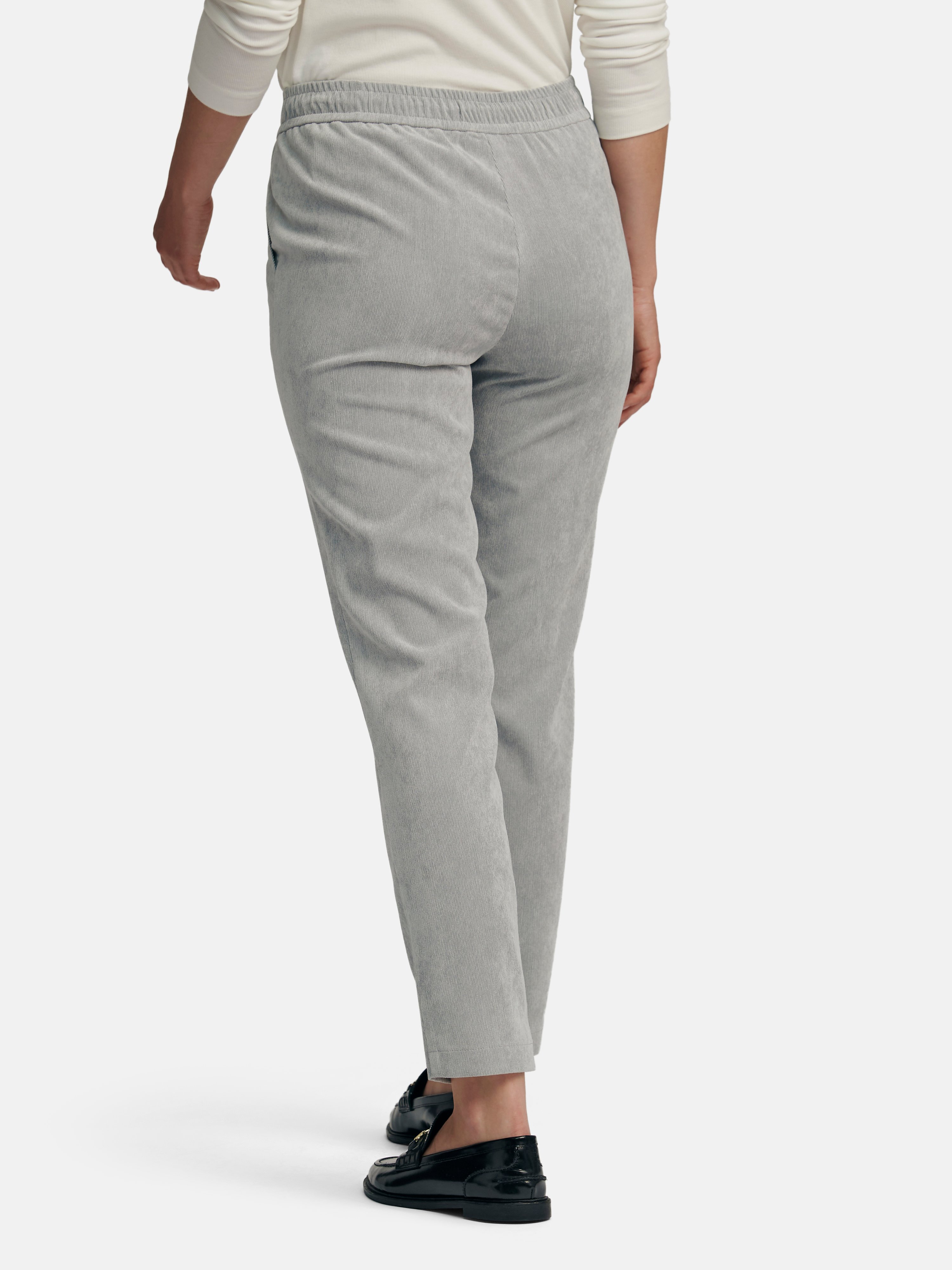 Feincord-Schlupf-Hose
