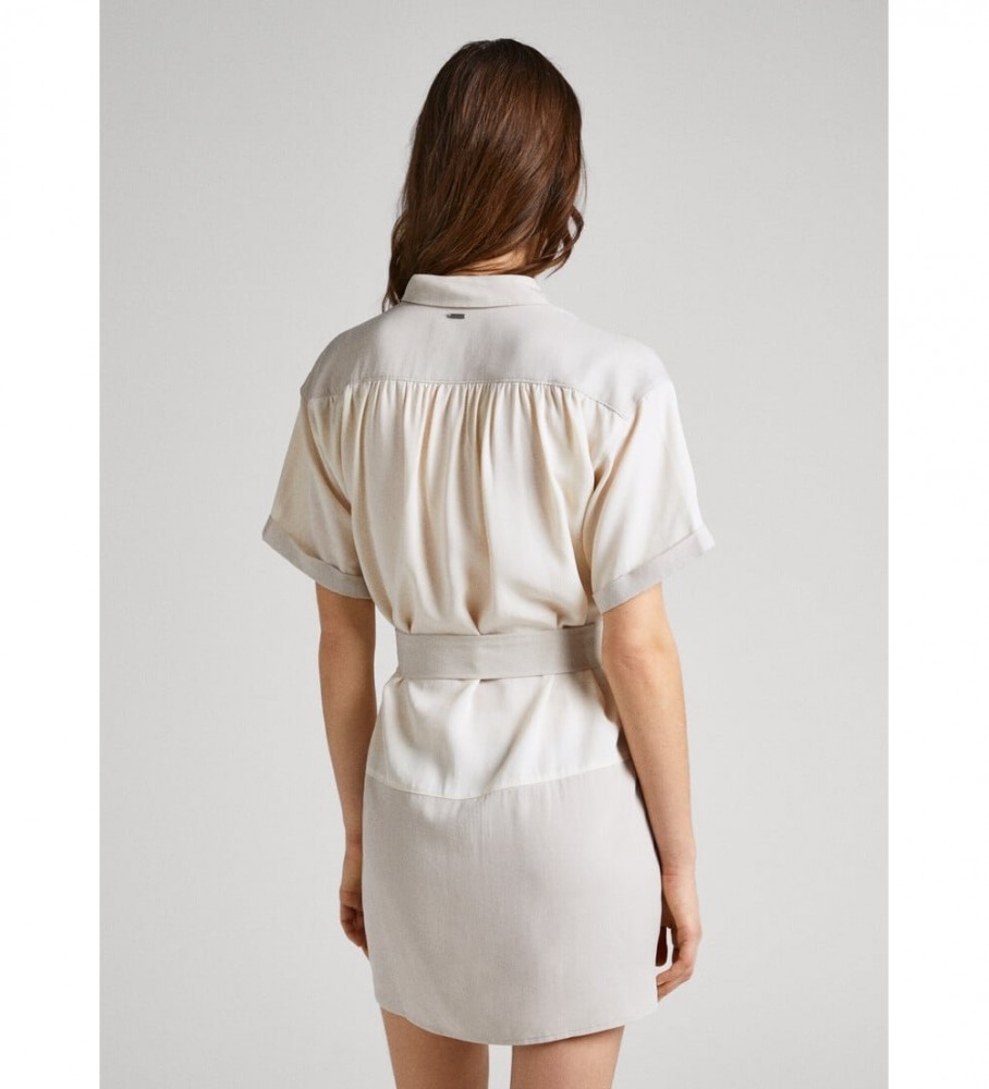 Vestido Fibie bege da Pepe Jeans