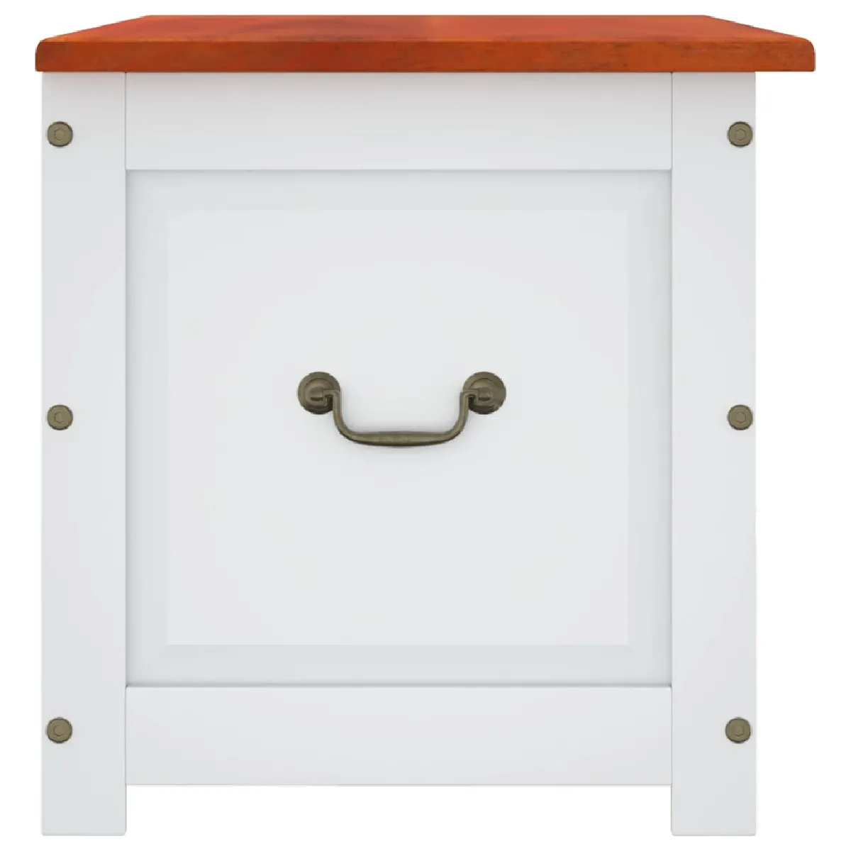 VidaXL Coffre de rangement - Acacia