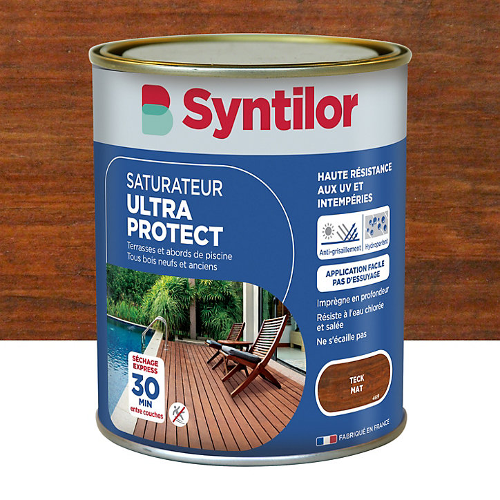 Saturateur extérieur Ultra Protect teck Syntilor 0.75L