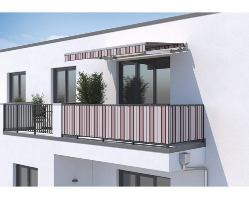 SOLUNA Balkonbekleding H:75 cm Design 7838 (per meter verkocht)
